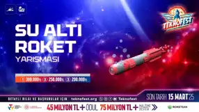TEKNOFEST'te İlk Kez Su Altı Roket Yarışması!
